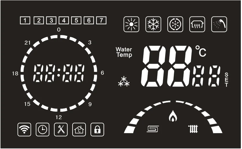 Caldeira elétrica do sistema de aquecimento fechado do piso de 14KW Cafos para aquecimento de piso com tanque de água