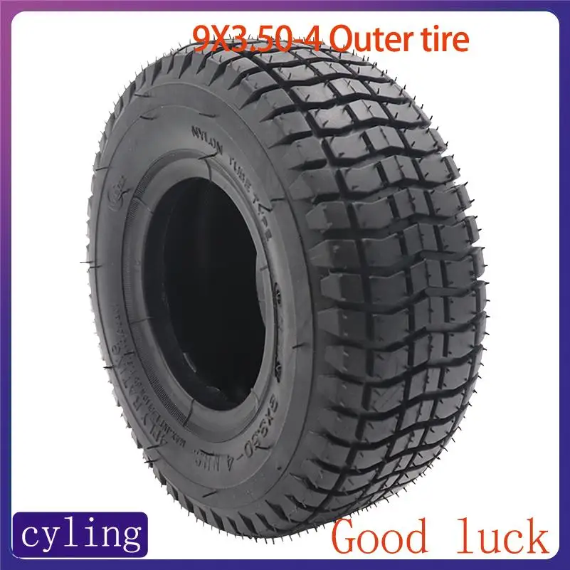 

Пневматическая шина 9 дюймов 9x3.50-4 для электрического трицикла, электроскутера для пожилых людей, 9-дюймовая шина