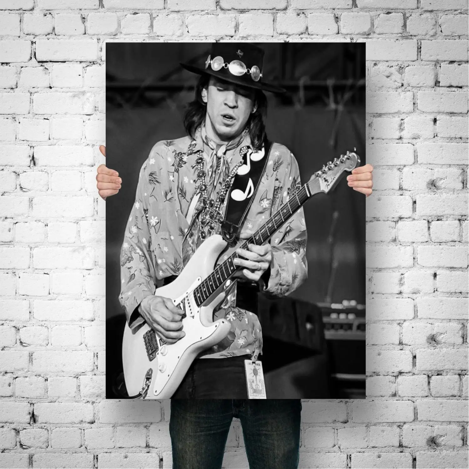 stevie ray vaughan Singer Canvas Art Poster and Wall Art Picture Print Modern Family bedroom Decor