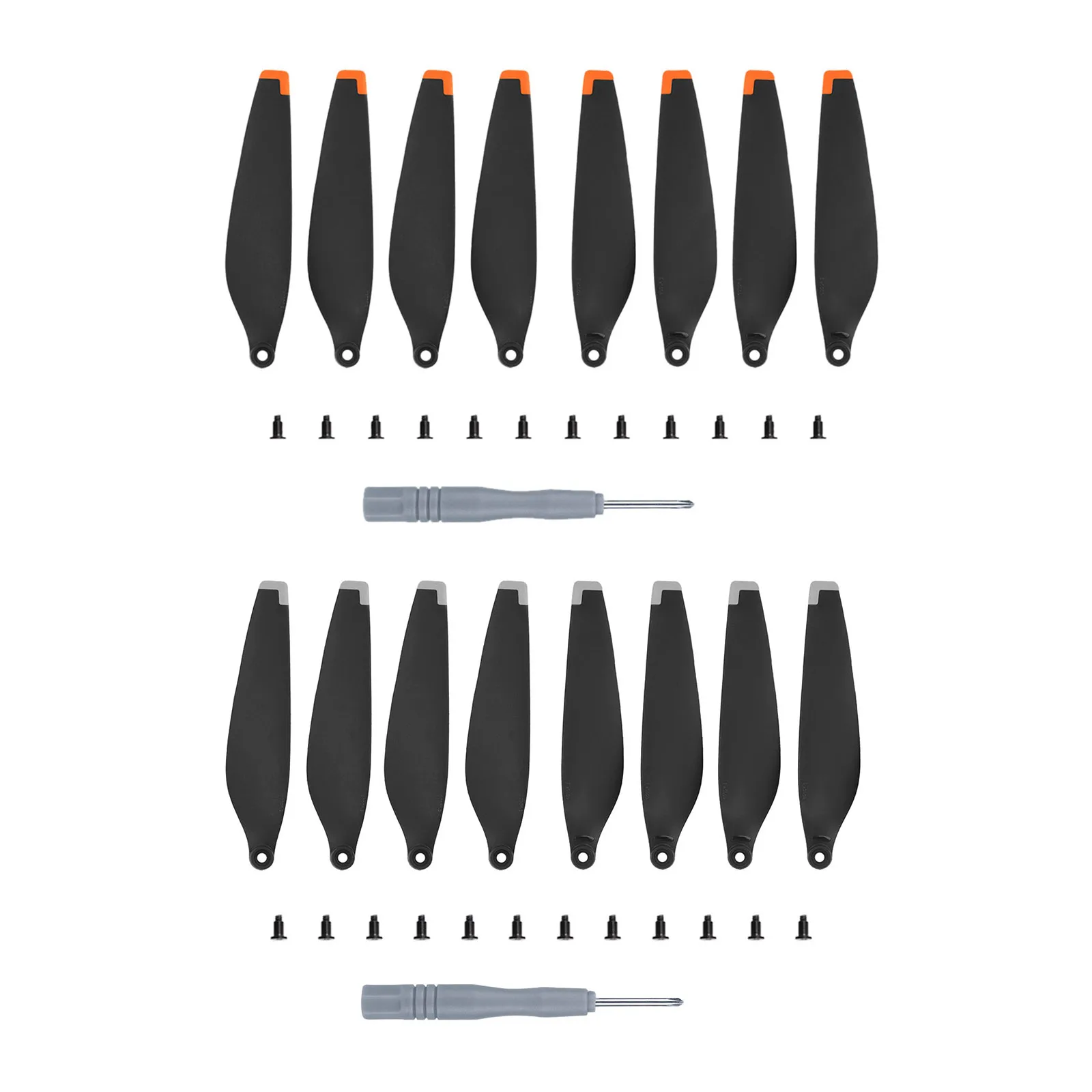 8pcs Drone Blade Props Replacement Mini Propellers with Screw Accessories Propeller Blade Spare Parts Low-Noise for DJI Mini 3