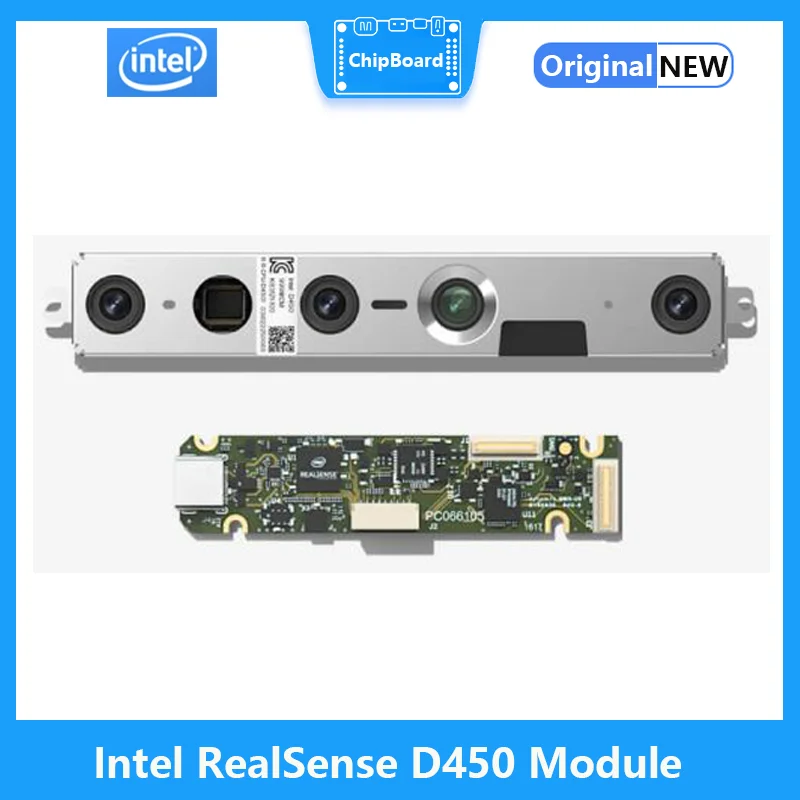 Intel RealSense D450 Depth Module + Vision Processor D4 Board V3