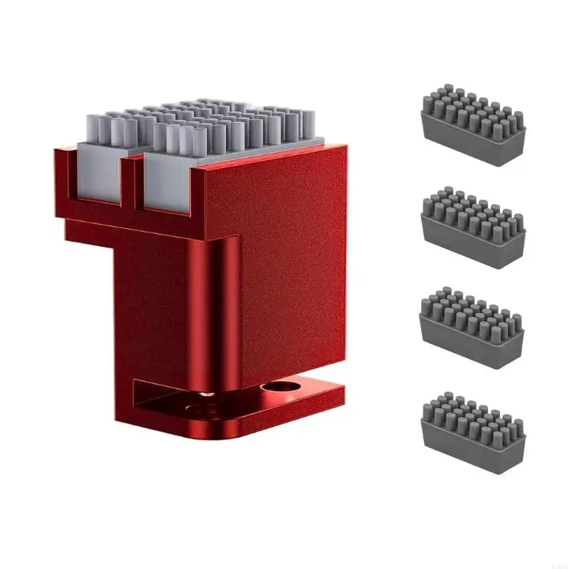 

2025 New Heavy Duty Hotend Nozzle Wiper Silicone Brush For P1P/P1S/X1C Hotend Cleaner Tool Nozzle Brush 3D Printer Accessories