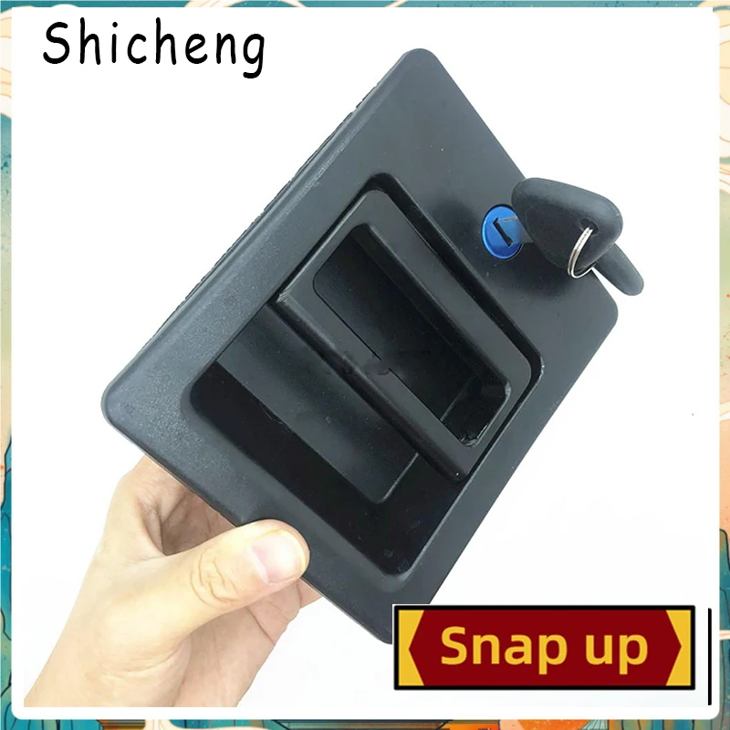 Excavator Accessories Cab Door Lock External Handle Lock Block For EC210B/240/360B High-quality Excavator Accessories