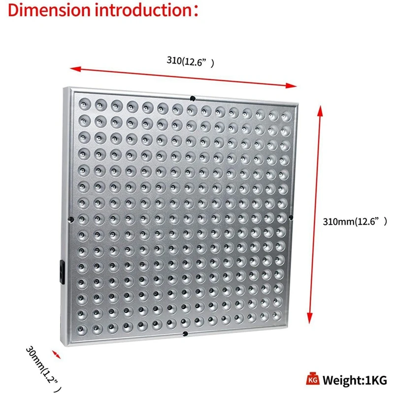 M11K-Red-Light-Therapy-Device - 45W LED Panel Deep 660Nm And Near-Infrared 850Nm LED Light Combo For Skin Beauty