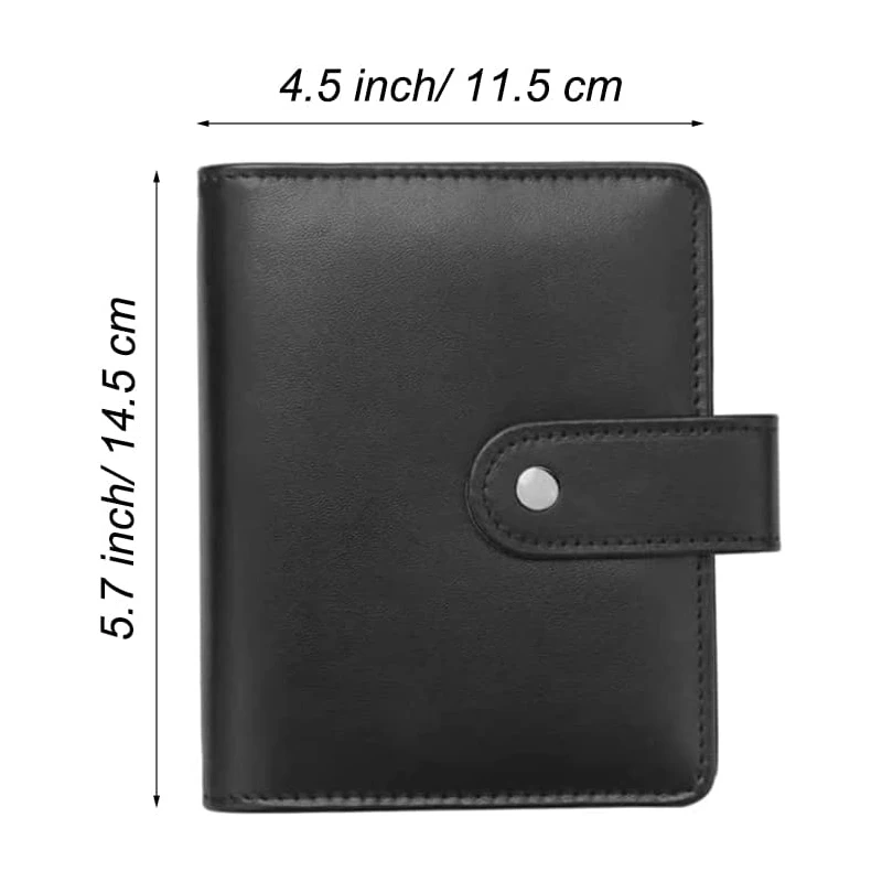 A7 Budget Planner Binders with Pockets Binder Set Mini Money Organizer for Cash Saving Cash Stuffing Envelope System