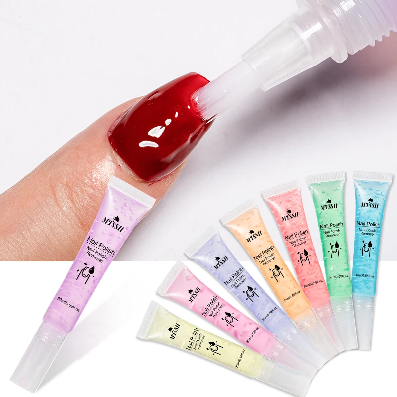 8-Farben-Nagellackentferner, schadet den Nagel, keine Beschädigung, keine Stimulation, entfernt schnell und leicht Nagellack, Maniküre-Nagelzubehör