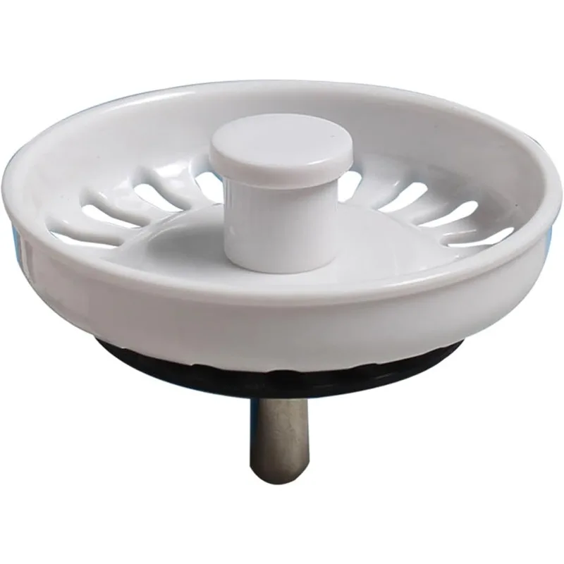 

Newest Upgraded Sink Filter Durable & Easy To Clean Kitchen Sink Plug Convenient Sink Stopper with 74mm Diameter Simple Install