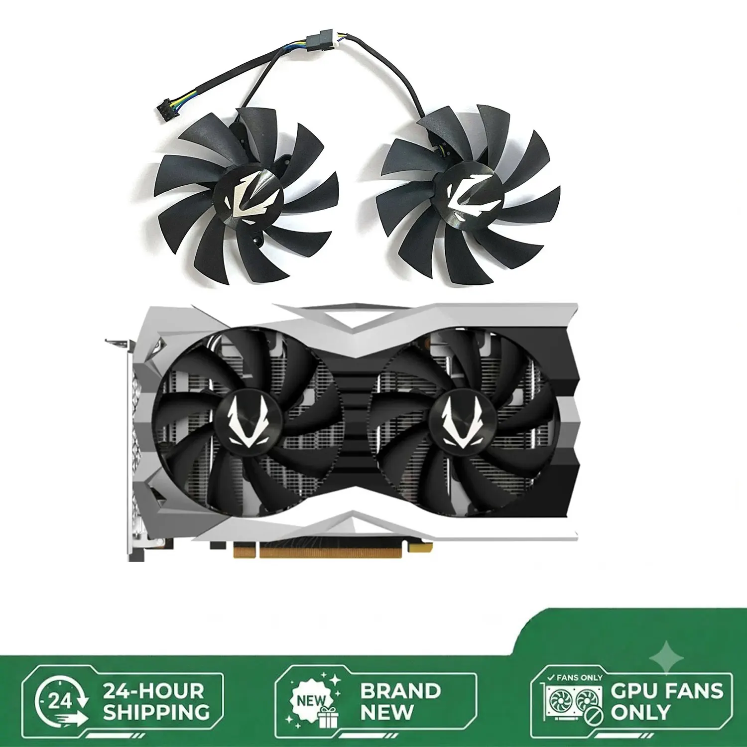 NEW 4PIN 87MM suitable for Zotac GeForce RTX 2060 2070 SUPER GTX1660 1660TI graphics card GA92A2H