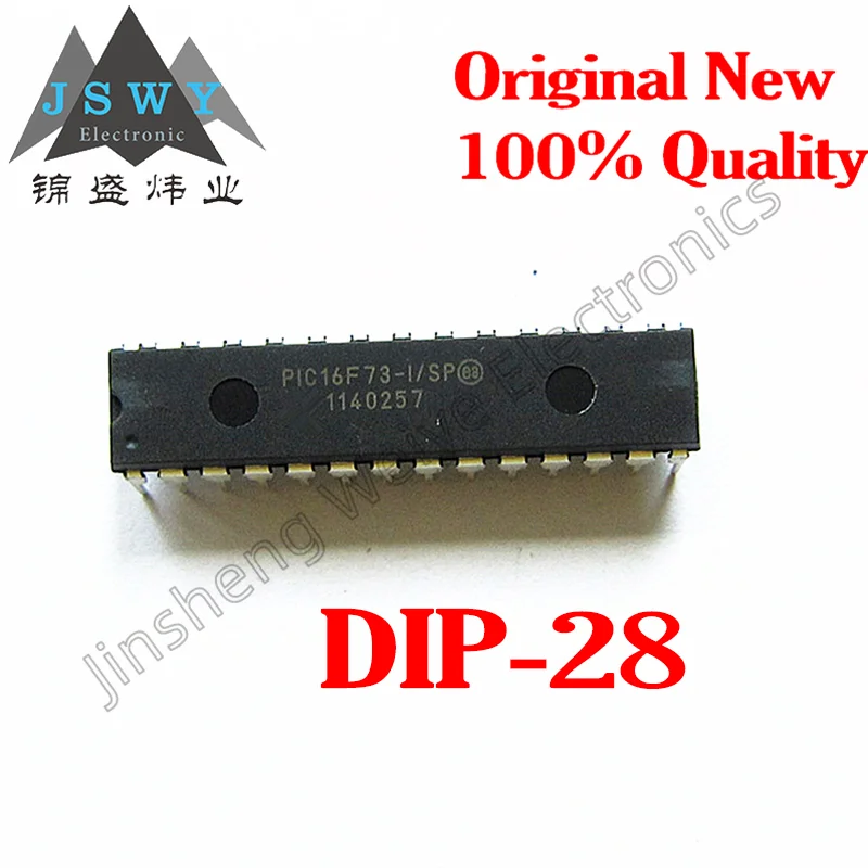 

(1/10PCS) PIC16F73-I/SP PIC16F73 DIP-28 8-bit microcontroller active chip Spot original packaging Fast delivery