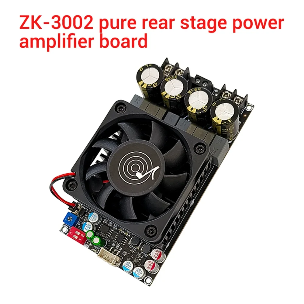 ZK3002 600W Digital Power Amplifier Board 300W*2 Pure Rear Level Audio Stereo Amplifier Board Bridged Mono AMP Subwoofer Speaker