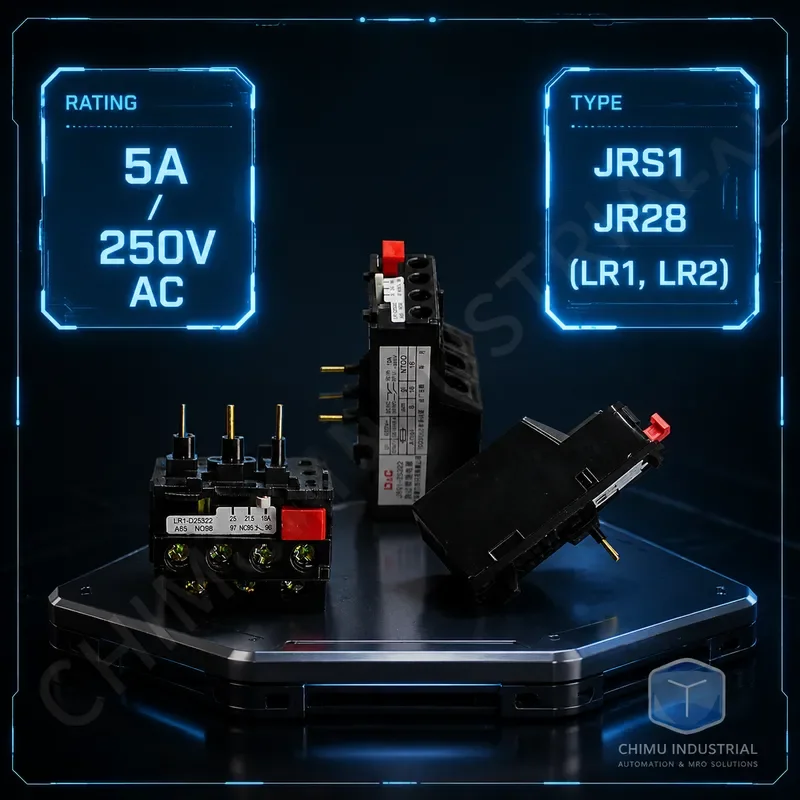 【CHIMU INDUSTRIAL】 for JRS1-25322 LR1-D25322 Thermal Overload Relay Industrial