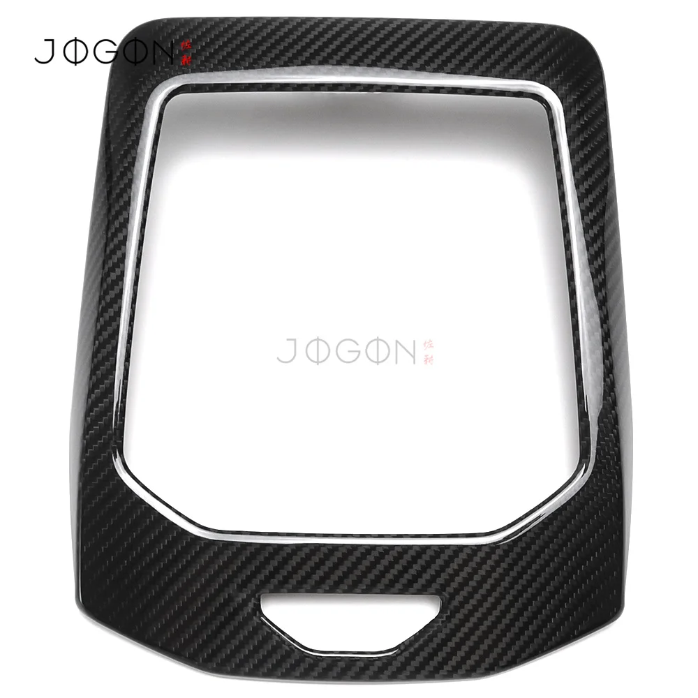 For BMW 5 Series G60 G68 530i 2024-2025 Console Gear Shift Panel Trim Real Carbon Fiber Interior Accessories