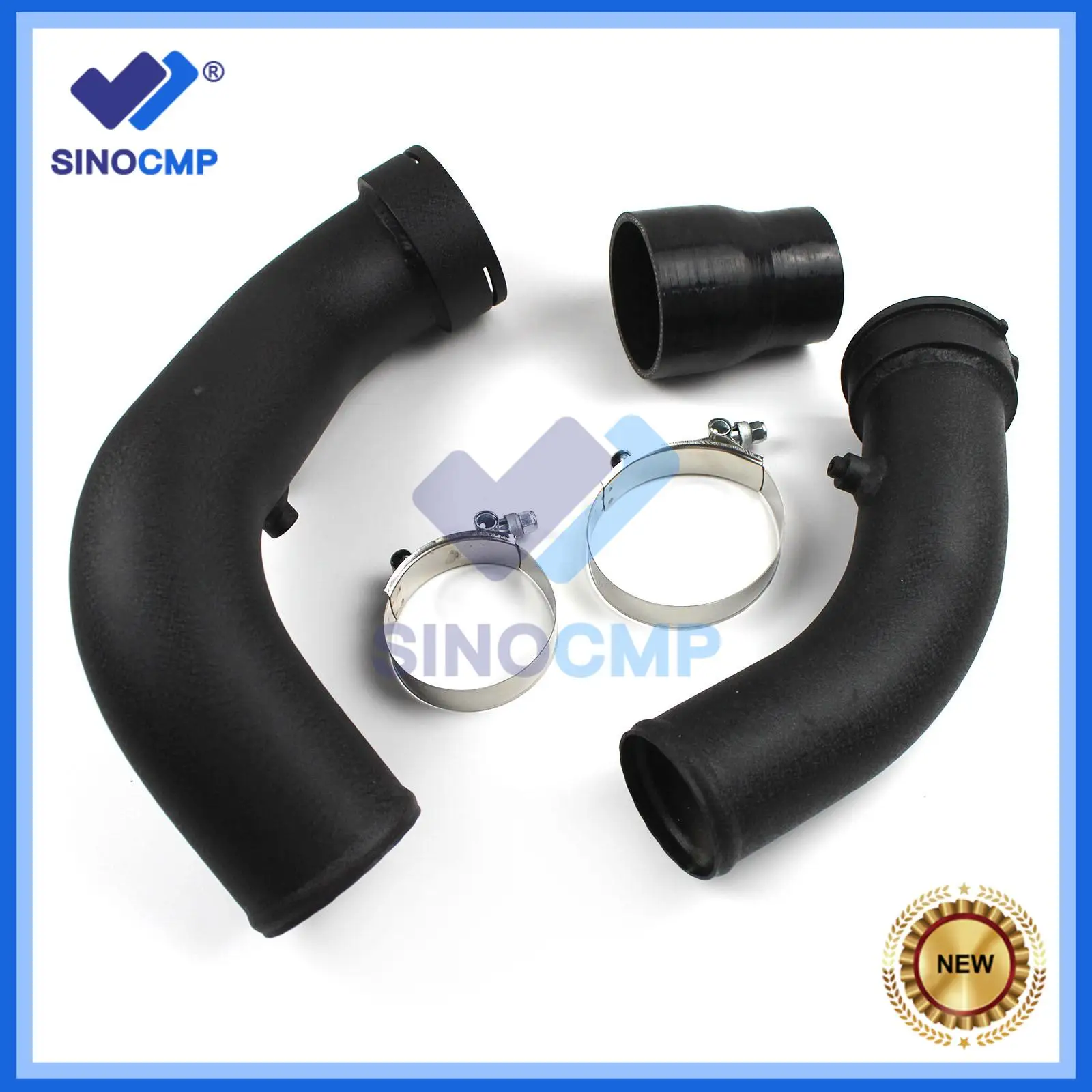 

1set Intercooler Charge Pipe Kit & T-Bolt for BMW F20 F22 F23 F30 F31 F32 F36 F87 N55 RWD Auto Parts