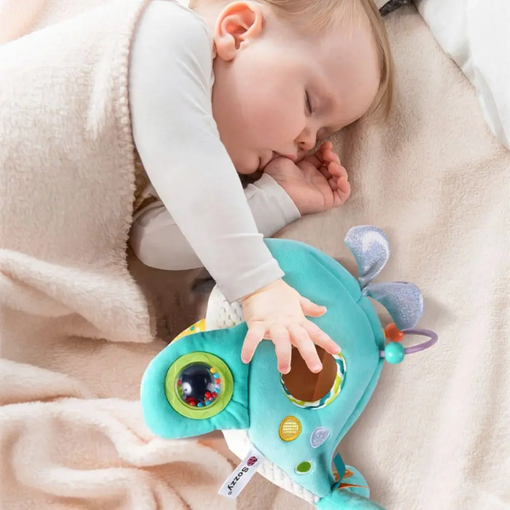 

PP Cotton Fishing Game Plush Toys Fluffy Interactive Baby Fish Rattle Toys Ins Comfortable Soft Animal Stuffed Doll