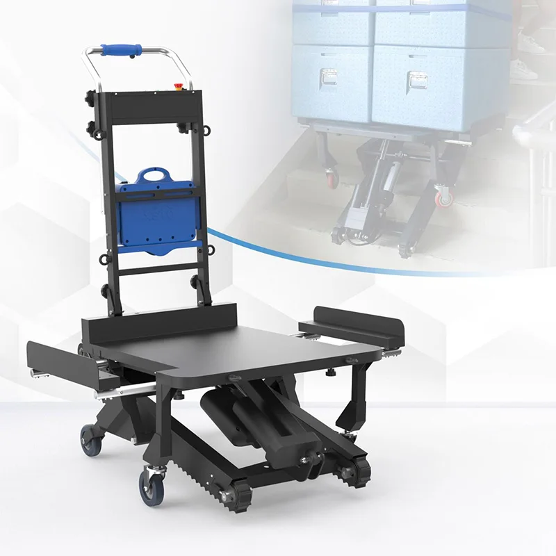 New Electric Stair-Climbing Hand Truck, 200KG Load Capacity, for Moving Appliances in High-Rise Buildings(Customized)