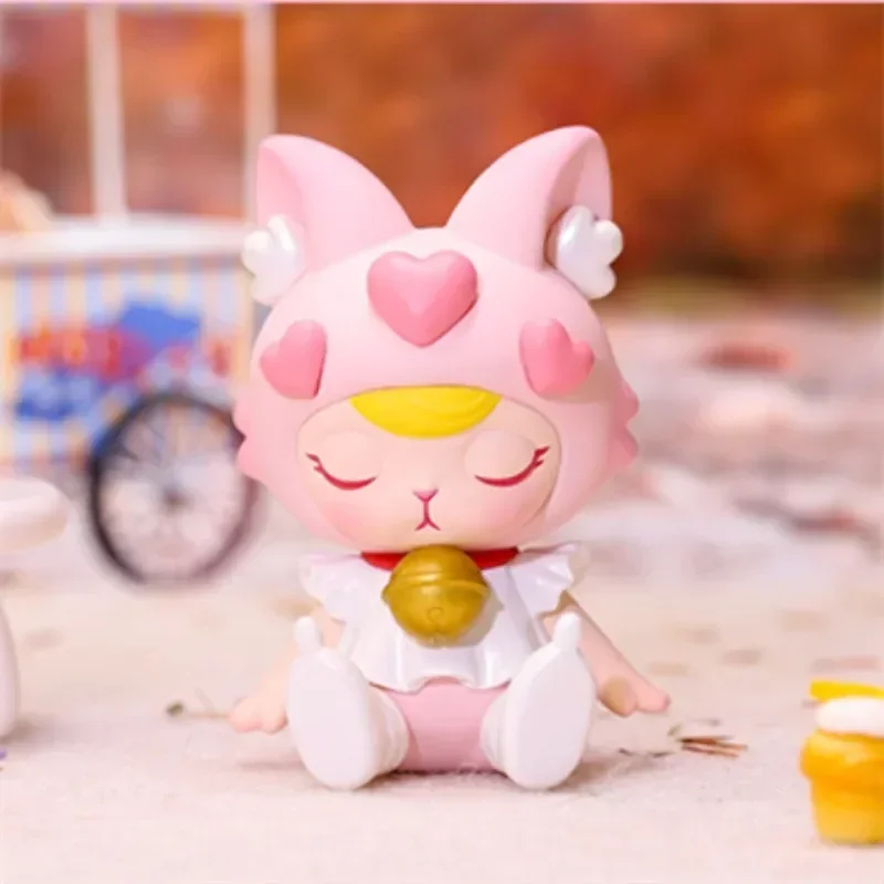 البوب مارت الأرنب الصينية زودياك سلسلة Kawaii أنيمي عمل الشكل صندوق أعمى اللعب مفاجأة سر الدمى للفتيات هدية #3