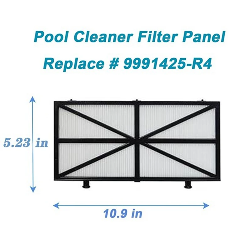 لينة- 9991425 -مرشح منظفات حمام السباحة R4 لفلتر دولفين بريميير، DX6، ديلوكس 4، ديلوكس 5، DLX4، DLX5، DX5S الروبوتية فائقة الدقة
