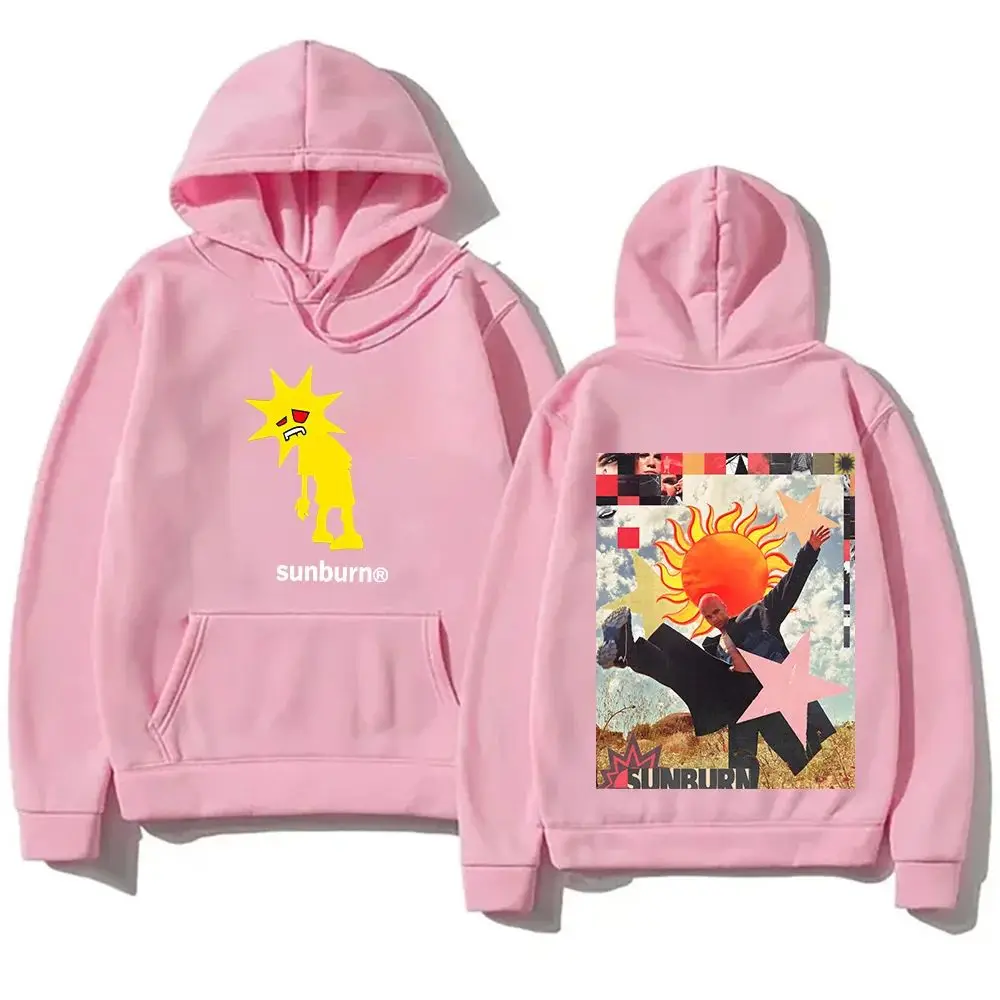 لا تنسى عني بلوفرات جولة حروق الشمس دومينيك فايك هوديي ملابس الشارع الشهير ملابس كبيرة الحجم شارع العليا مقنعين موسيقى البوب