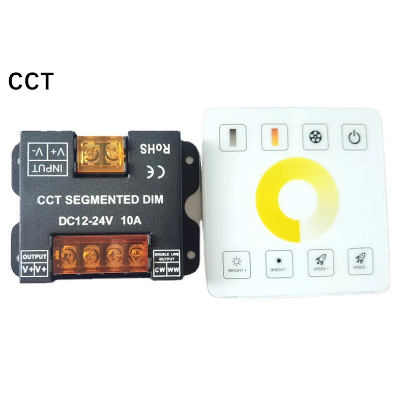 86Touch Panel Remote Control Single Color/CCT/RGB/RGBWW/RGBWC(RGB+CCT) LED Strip Controller wireless RF Switch Dimmer DC5V12V24V