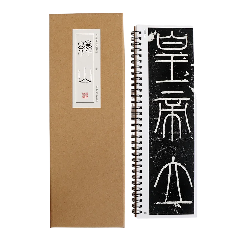 Special Seal Script Calligraphy Tracing Copybook Chinese Character Calligraphy Copying Writing Practice Book Beginner Art Supply