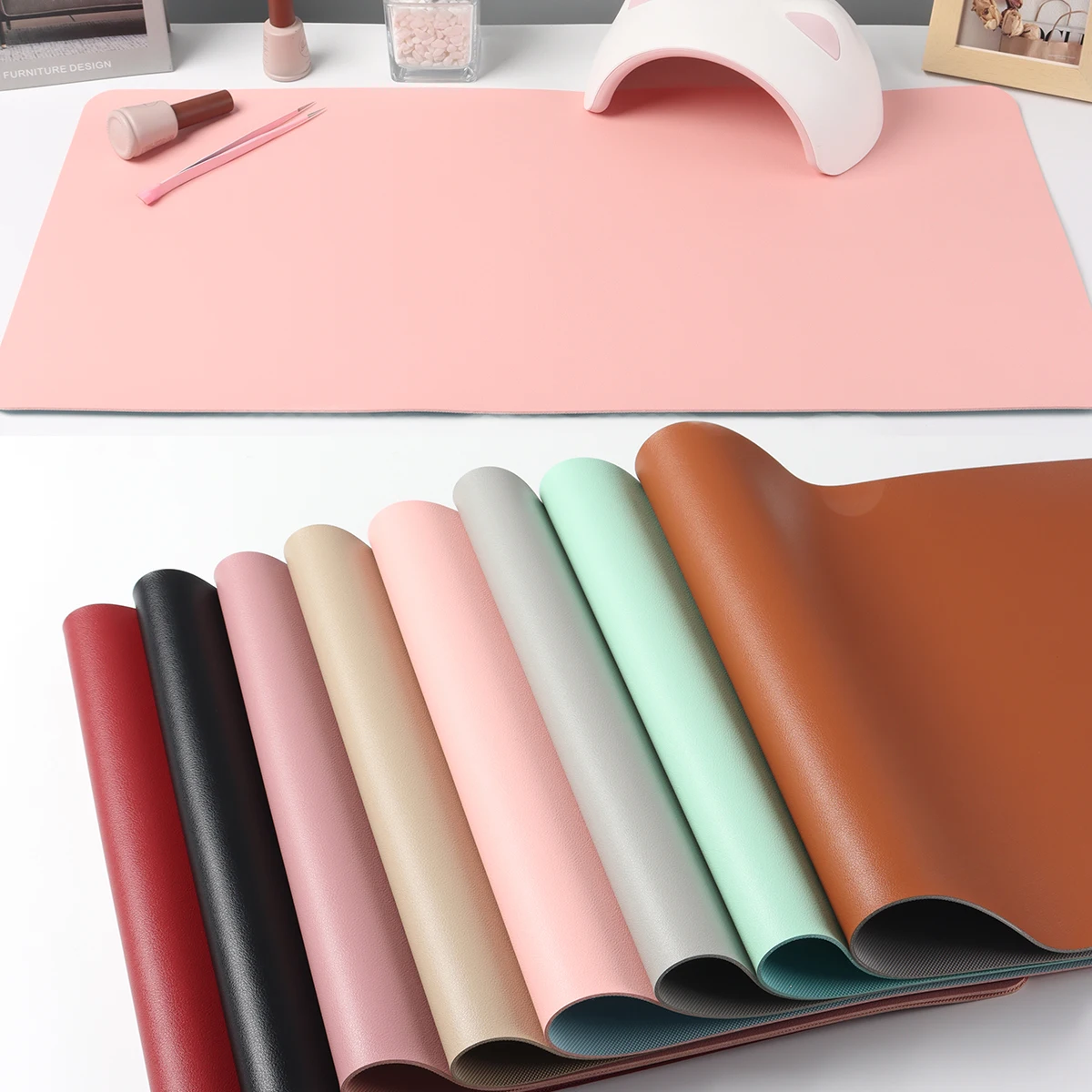 1Pc Leather Nail Ar…