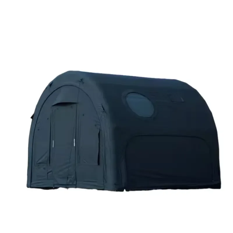 Internet-famous Tunnel Inflatable Tent High-value Four-season Cotton Polyester Family Tent Rainproof 280x360x250cm No Setup