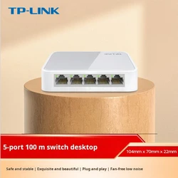 TP-LINK 5-port 100Mbps 4-port izleme ağı kablo ayırıcı ev yurt Splitter TL-SF1005 + Ethernet anahtarı