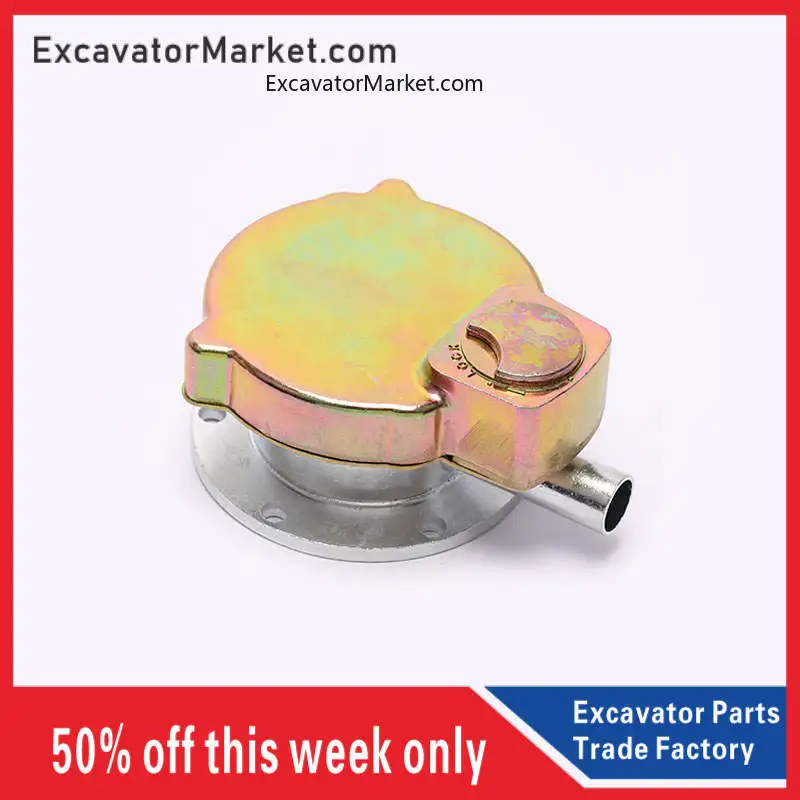 Base do tampão do tanque do óleo hidráulico, KOMATSU PC60, 100, 120, 130, 200, 210, 220, 240, 360-5, 6-7-8