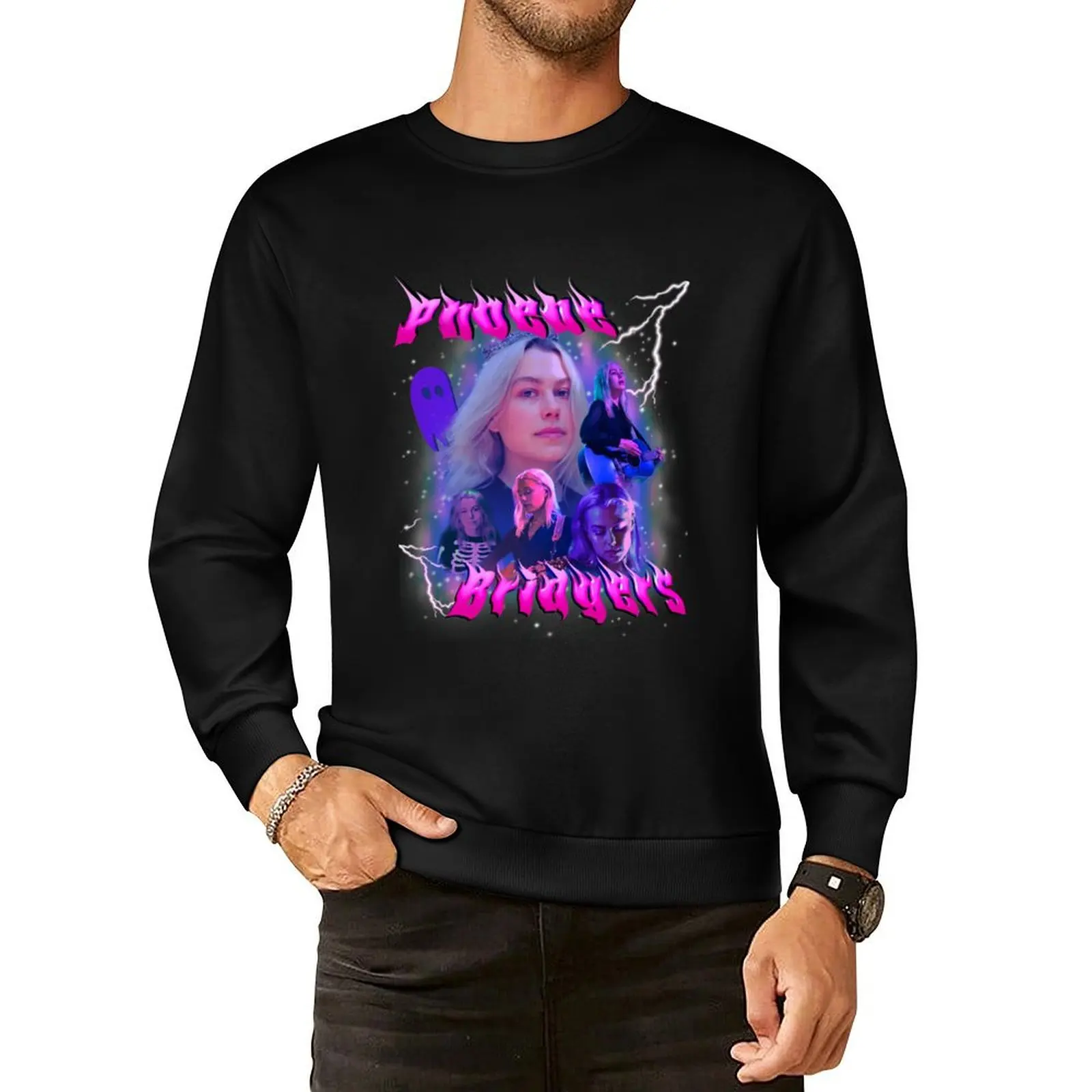 PHOEBE BRIDGERS Pullover Hoodie men's coat male clothes new hoodies and sweatshirts