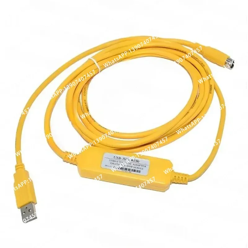 USB-ACAB230 USBACAB230 USB Interface Programming Cable For DVP Series PLC USB-DVP USB-ACAB230 PLC New