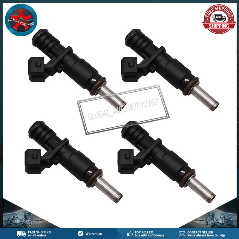 

7561277 4PCS Fuel Injectors For BMW E81 E87 E90 E84 116i 120i 316i 320i X1