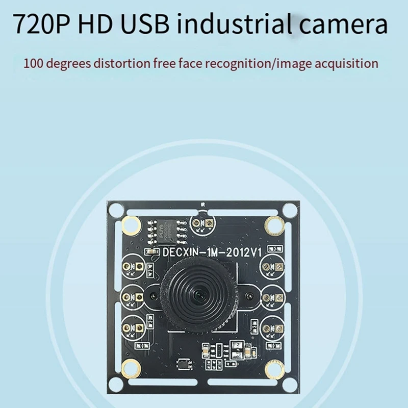 New 5PCS 100 Degree Camera Module 1MP OV9732 1280X720 USB Free Driver Manual Focus,With 1 Meter Cable For Winxp/7/8/10