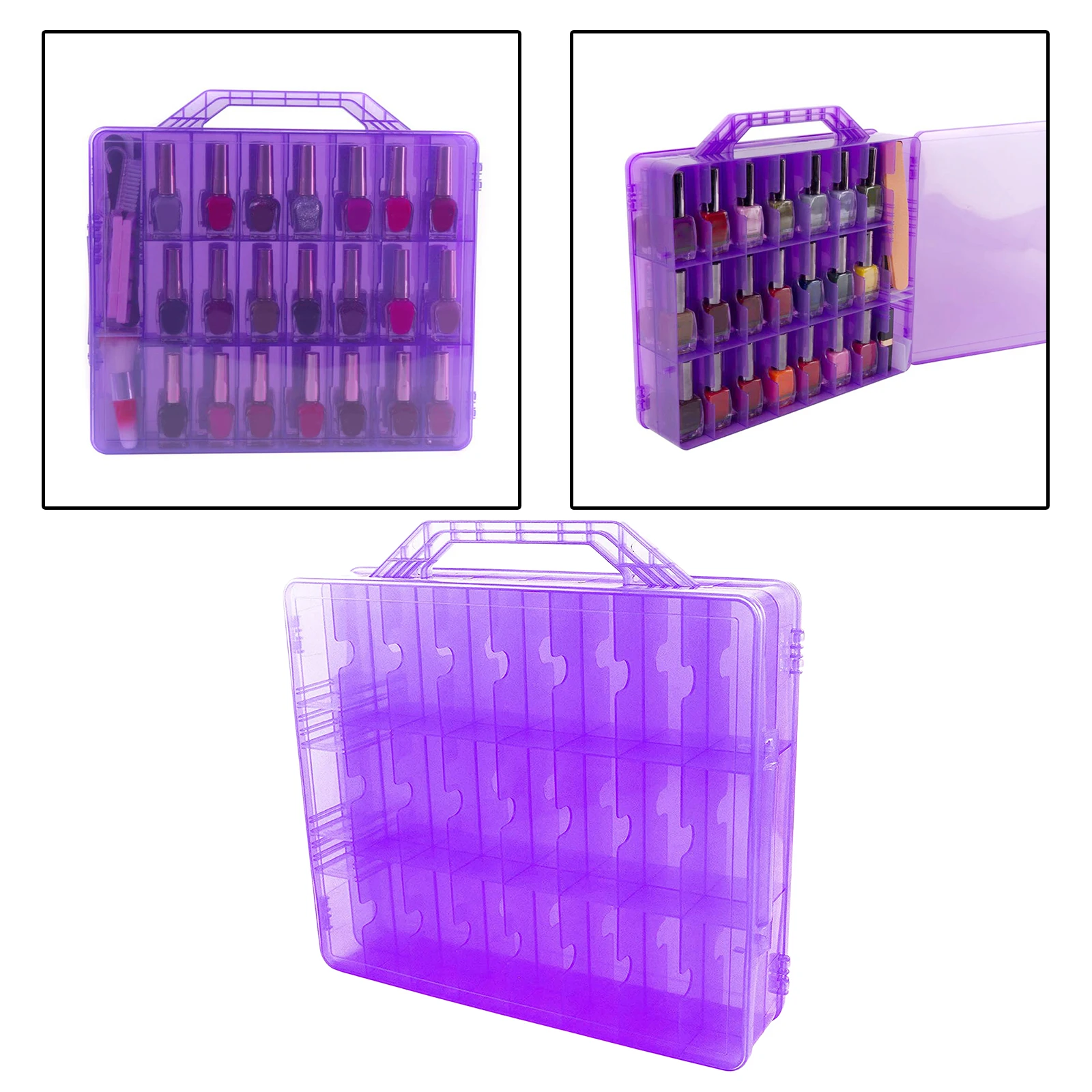 Nagellakhouder Opbergdoos voor 48Fles Organizer Container