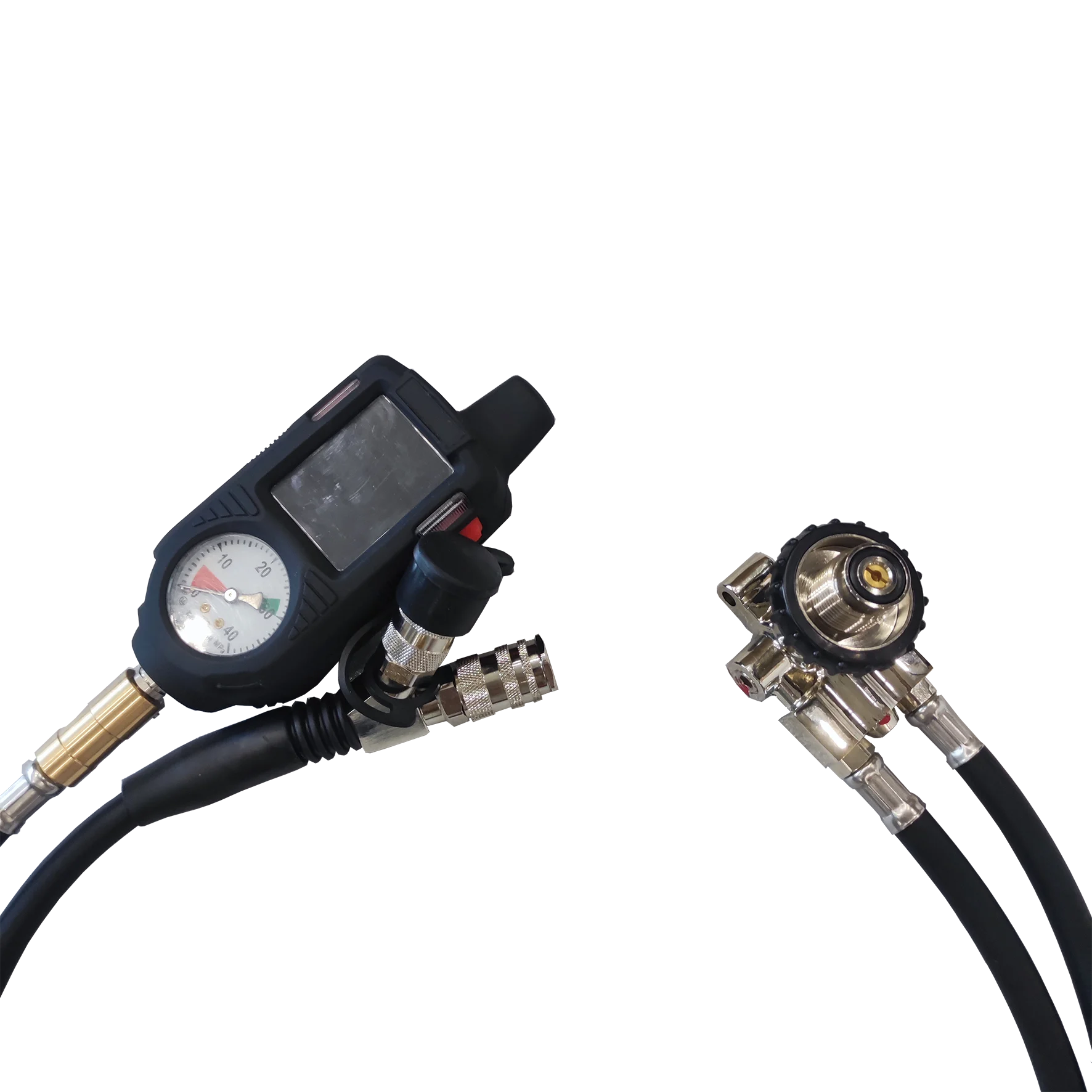 OEM New Design High Quality Heat Insulation Dual-Stage Pressure Regulator For SCBA Appartuas Firefighting Equipment