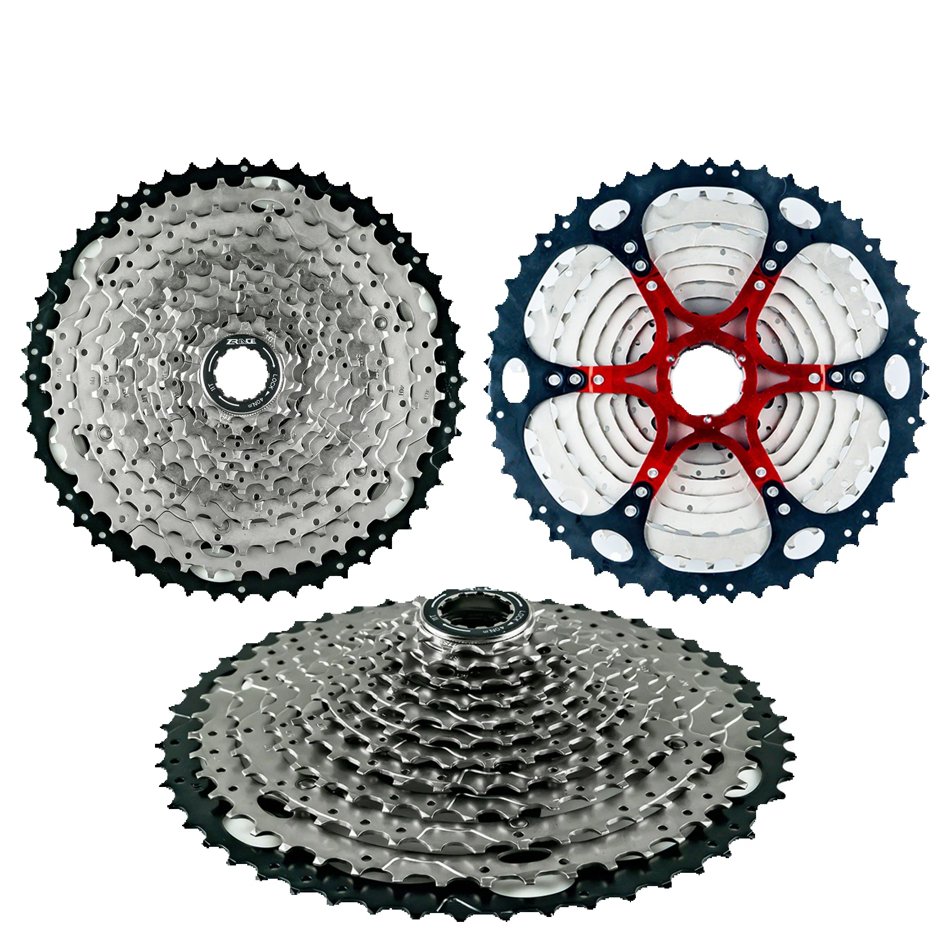 AliExpress 2022 ZRACE Bicycle Cassette 8 9 10 11 12 Speed MTB bike freewheel 11-42T / 11-46T / 11-50T/11-52T for ALIVIO / DEORE / SLX / XT