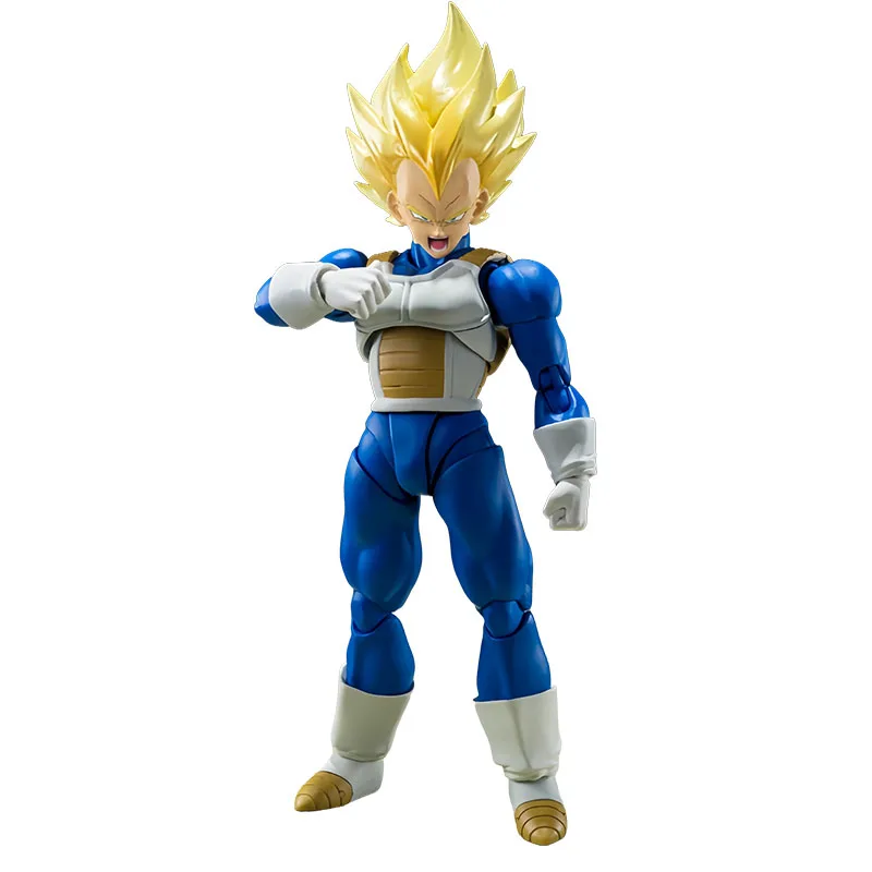 بانداي حقيقية S.H.Figuarts أنيمي الشكل سوبر سايان فيغيتا ألعاب شخصيات الحركة لصبي أطفال هدية تحصيل نموذج الحلي