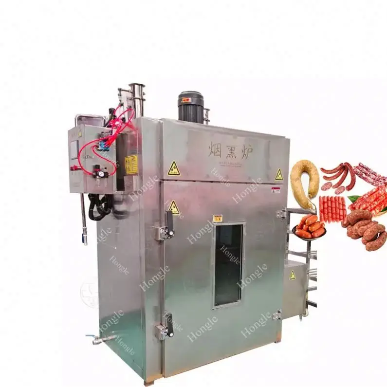 

Good Performance Hot Selling High Quality Electric Steam Smoking Oven Chicken Sausage Meat Fish Duck Smoke House Machine