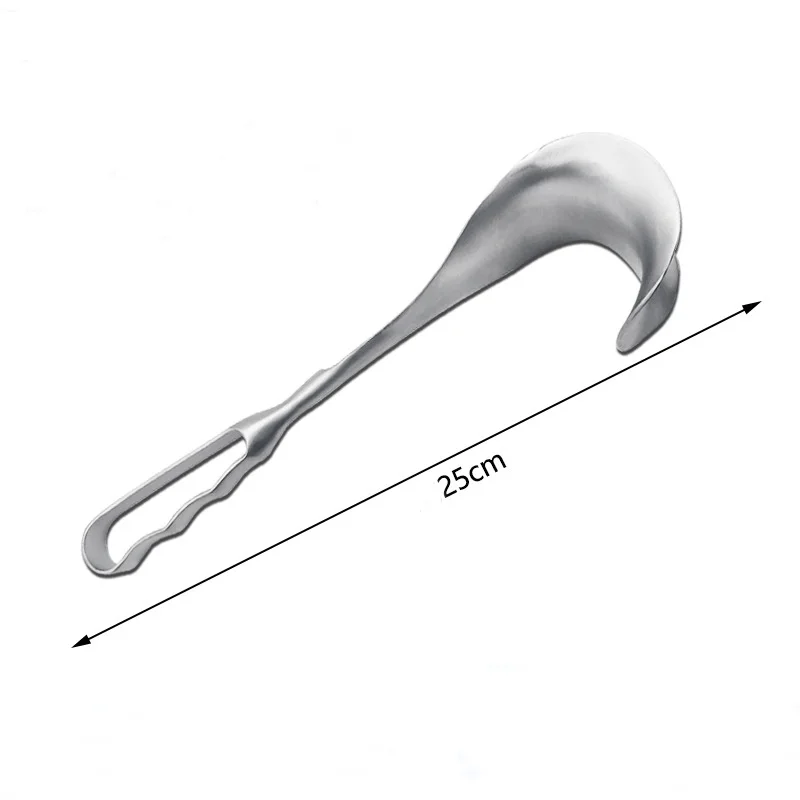 S Retractor Large Abdominal Hook Stainless Steel Deep Abdominal Retractor Surgical Appendix Retractor 20 25 30CM