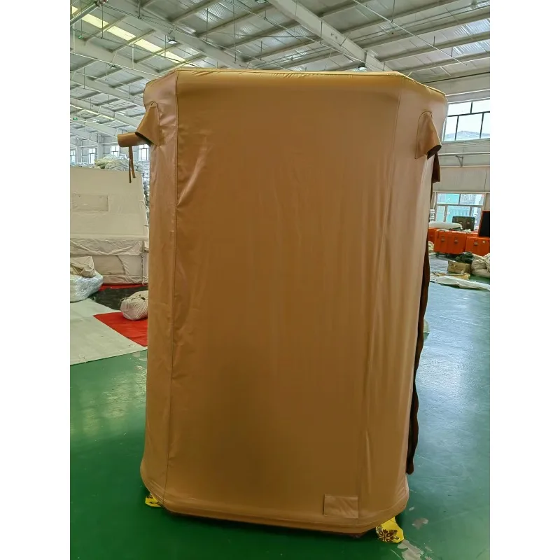 2025 بالجملة دبي فاخر 2*2 متر خيمة قابلة للنفخ مقاوم للماء شاطئ التخييم في الهواء الطلق قماش خيمة