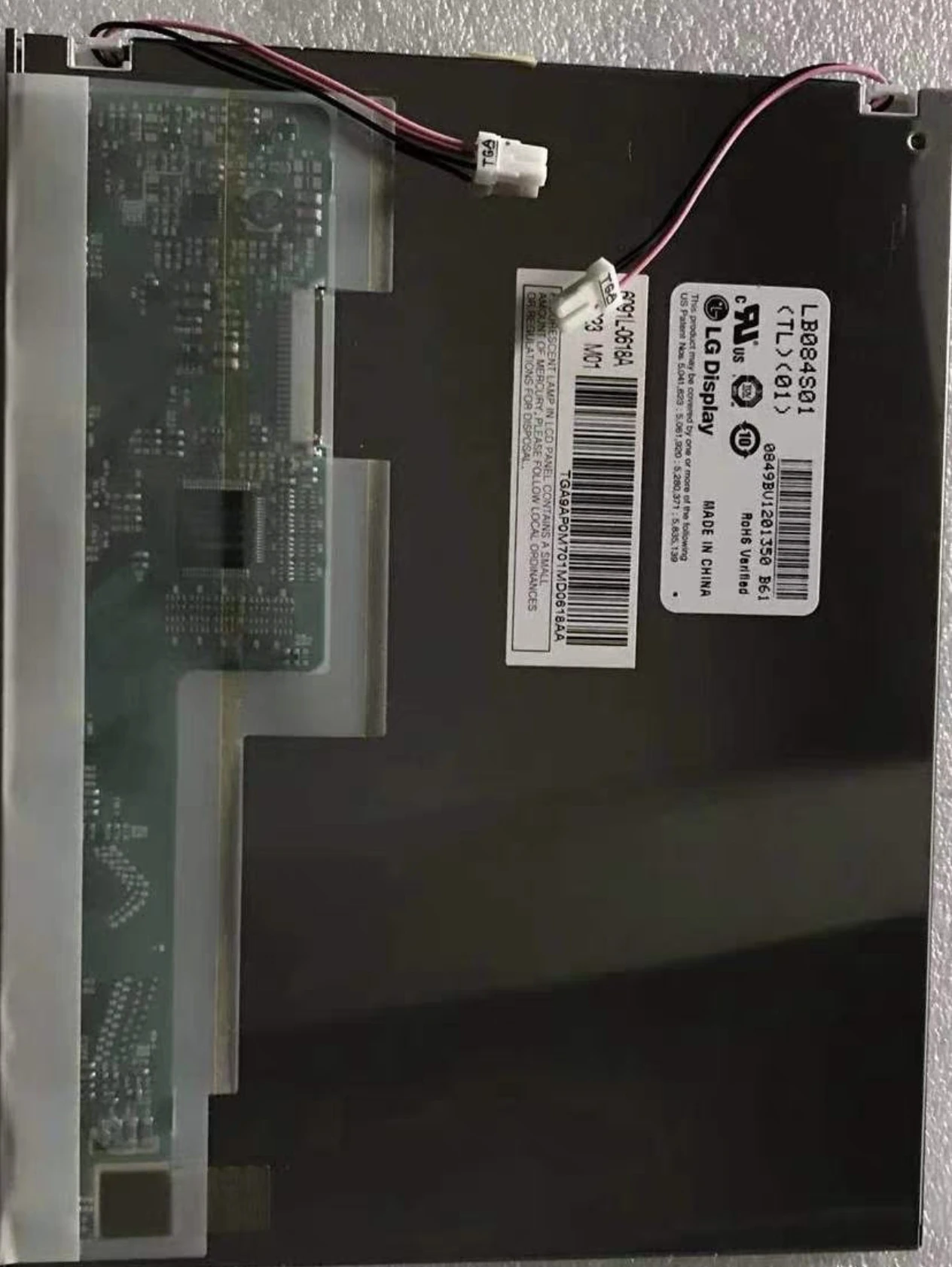 حقيقي A + الصف LB084S01-TL01 LB084S01 (TL) (01) LB084S01 TL01 8.4 بوصة لوحة عرض LCD 800*600 #2