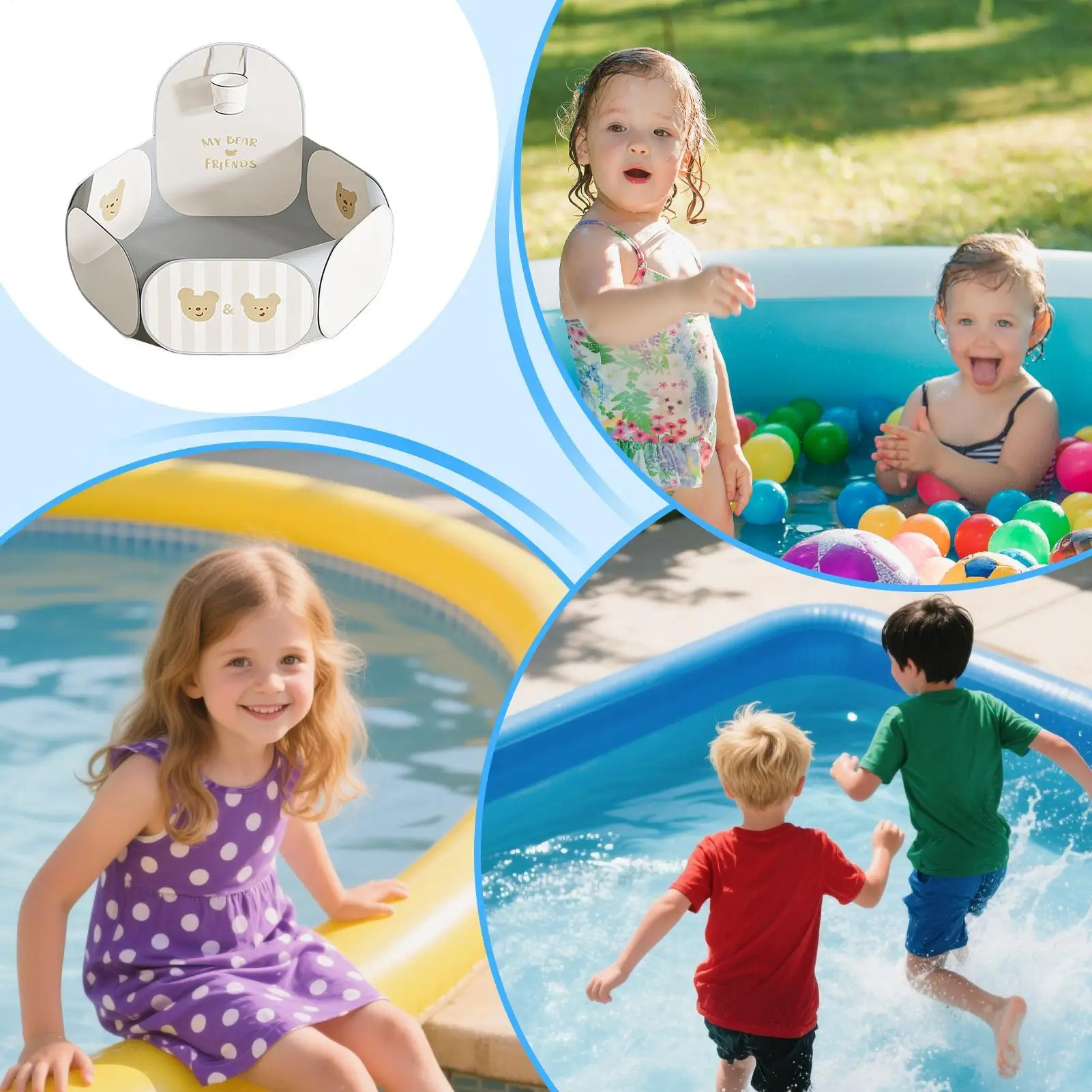 Tenda da gioco portatile pieghevole, box per bambini, per ragazzi e ragazze, per interni ed esterni, soggiorno, camera da letto, sala giochi, asilo nido