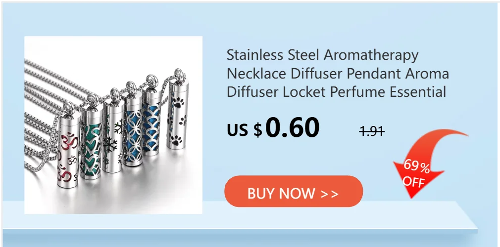 Stainless Steel Aromatherapy Essential Oil Diffuser Necklace Mini Tree Flower 12mm Locket Charm Aroma Perfume Pendant Necklace
