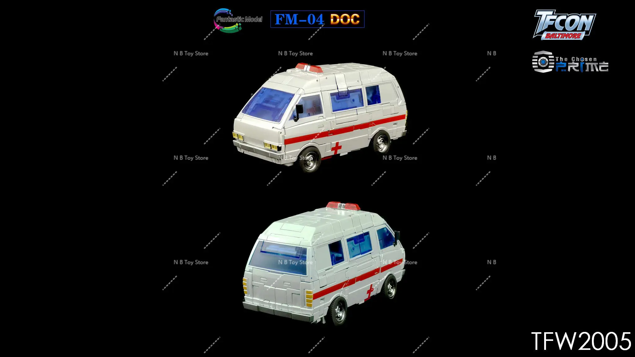 【初回限定】在庫あり FansToys FT FM-04 FM04 ドク・ラチェット・ラピオ MP アクションフィギュア ロボット