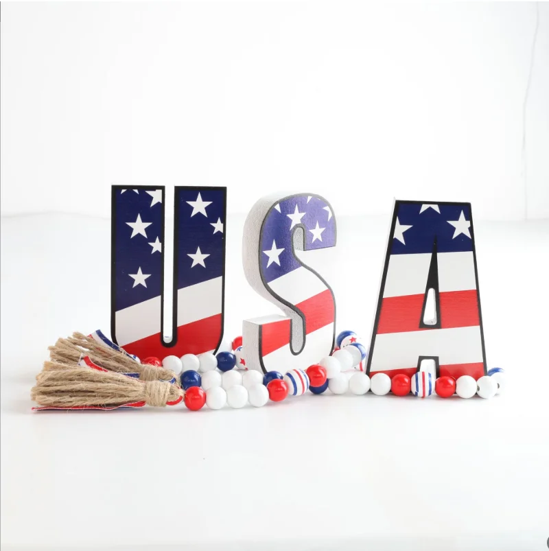 

DIY American independence day ornaments popular housing decoration Garlands For Rattan Macrame Wall Hanging Boho Home Decor