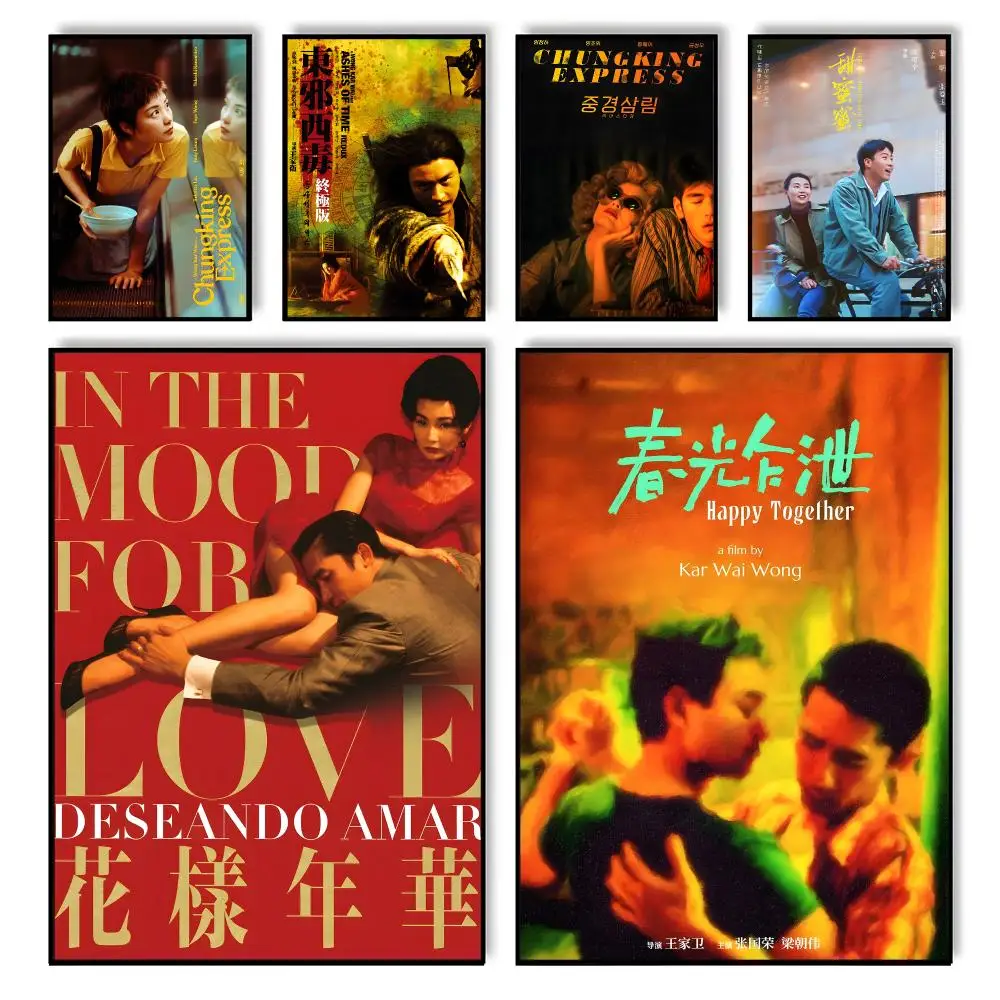 Comedy Movie Chungking Express Poster HD Self Adhesive Waterproof Wall Art Ideal for Home Office Dorm Bedroom Great Gift