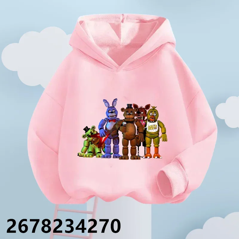 Dragonball Children Multicolour Hoodie set  Sweater Anime FNAF Hoodies Cartoon Long Sleeved Spring Autumn Sweatshirt Kids Clothe