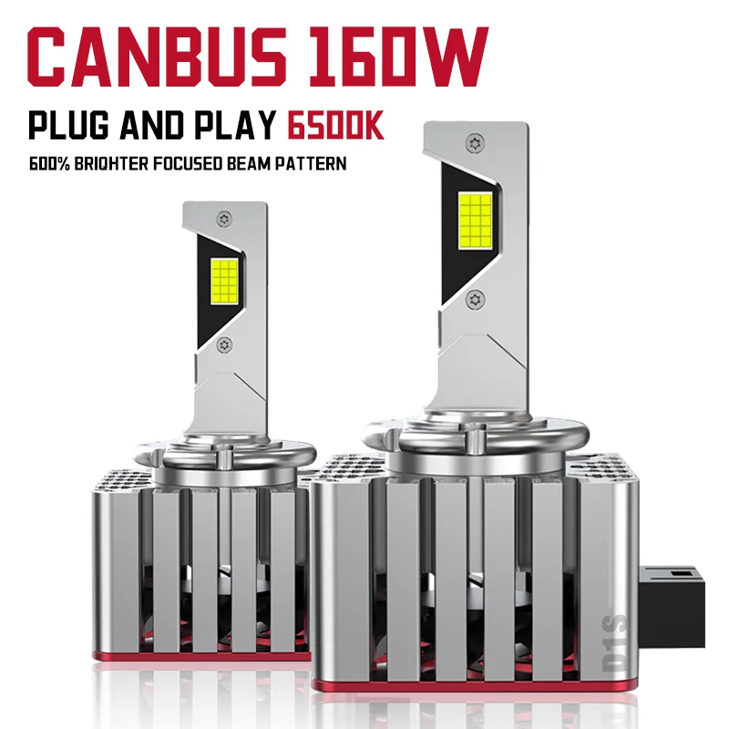 

2PCS LED Headlights Canbus Bulbs 30PCS CSP 160W 6500K 180000LM Xenon Car Light Turbo Lamp Canbus Super Bright 12V 24V Plug&Play