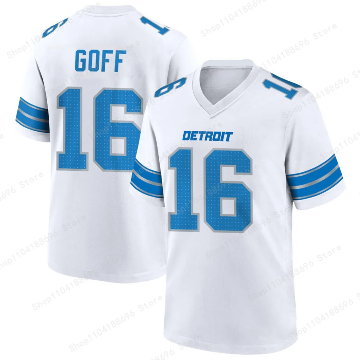 NFL Football Detroit Lions Team Number Full Training Jerseys Breathable Quick Dry Comfortable Breathable A Must for Fans