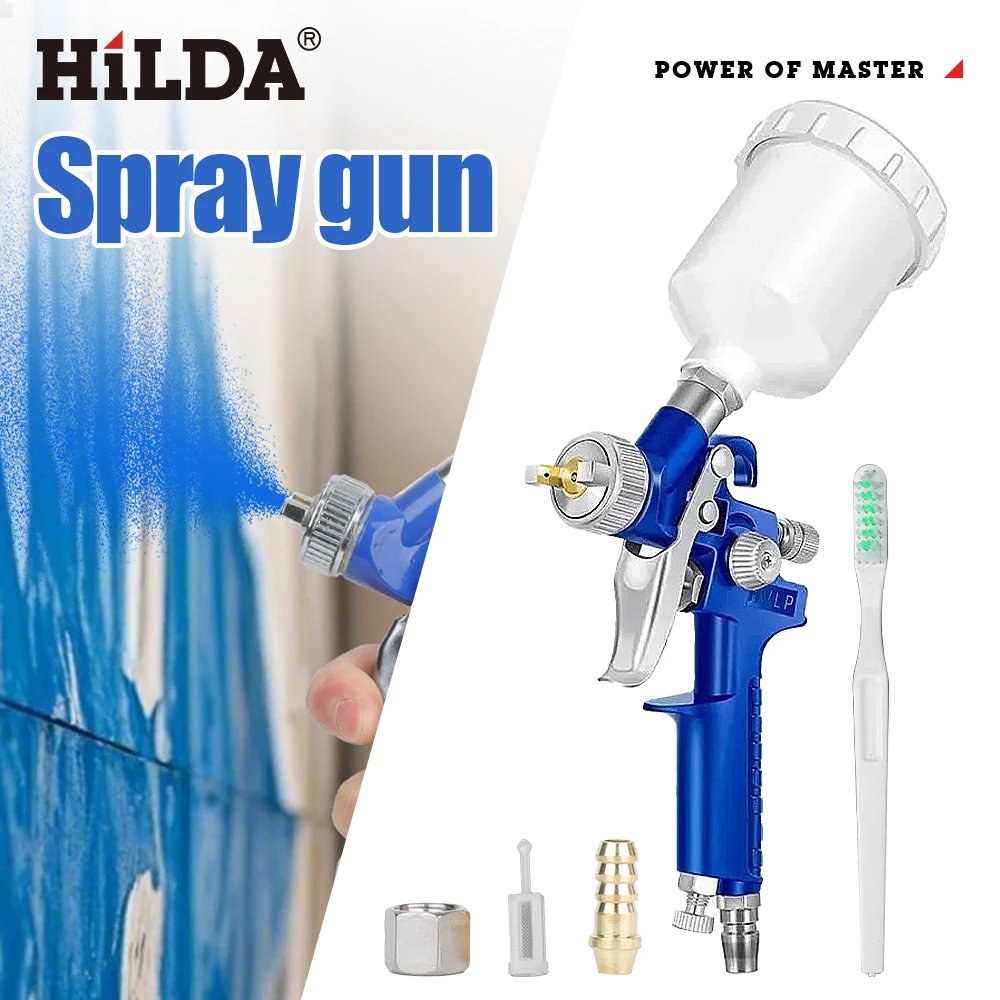 Small Repair Gun for Automobile Furniture Hand Operated H2000 Spray Gun Pneumatic Tool