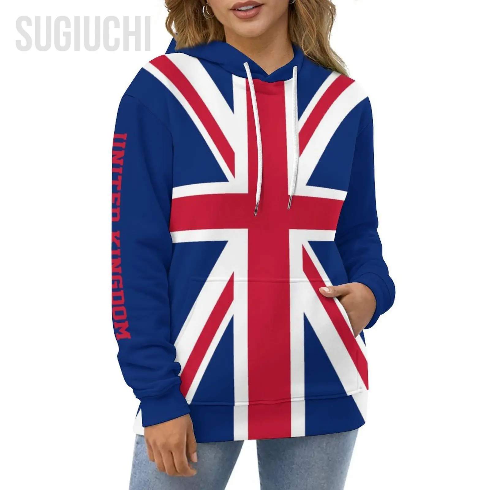 Unisex 3D Hoodie United Kingdom Flag Men Women Polyester Harajuku Sweatshirt Pullover Hoodies Casual Cool